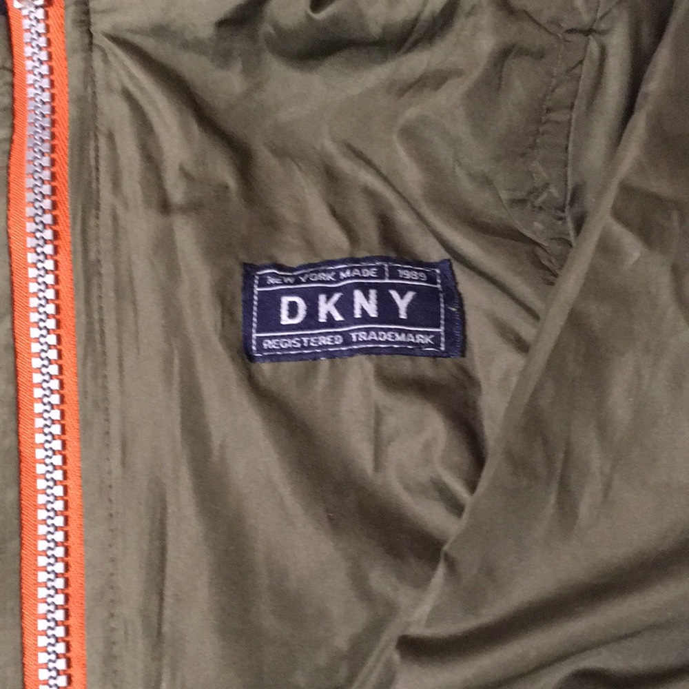 Little boys size 2T hoodie DKNY zipper front - Picture 2 of 4